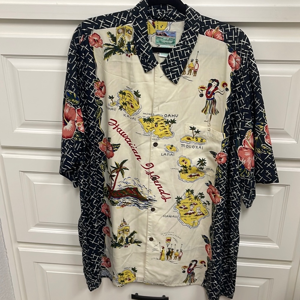 Special Edition- Reyn Spooner 2XL rayon Hawaiian shirt, like new